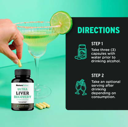 NaturaDetox™ Natural Ultra Recover Detox Capsules